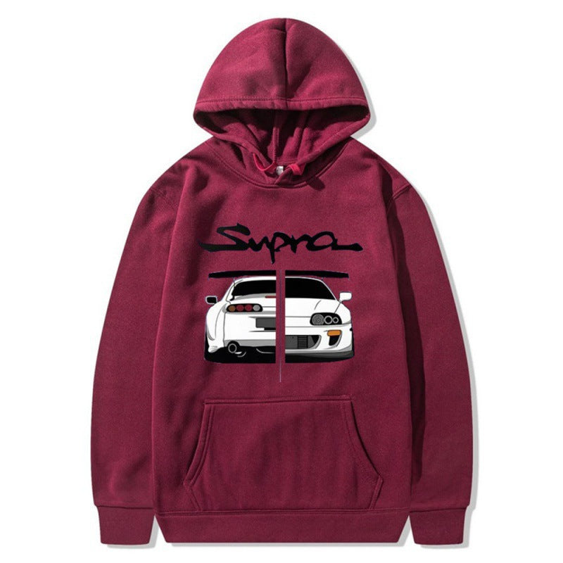 Damen Kapuzenpullover mit einzigartigem Design und bequemen Kängurutaschen R&B