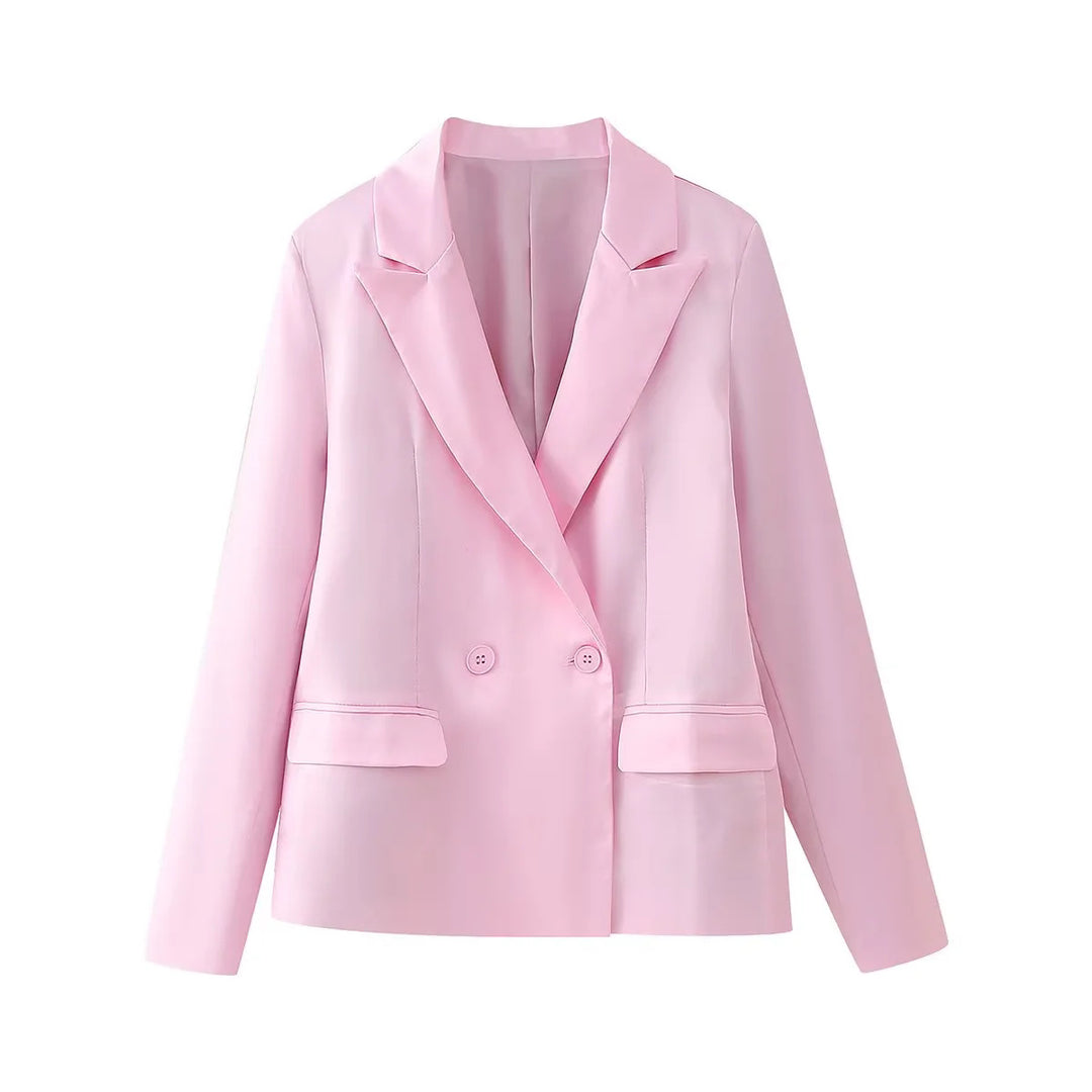 Damen elegantes Blazer- und Rock-Set R&B