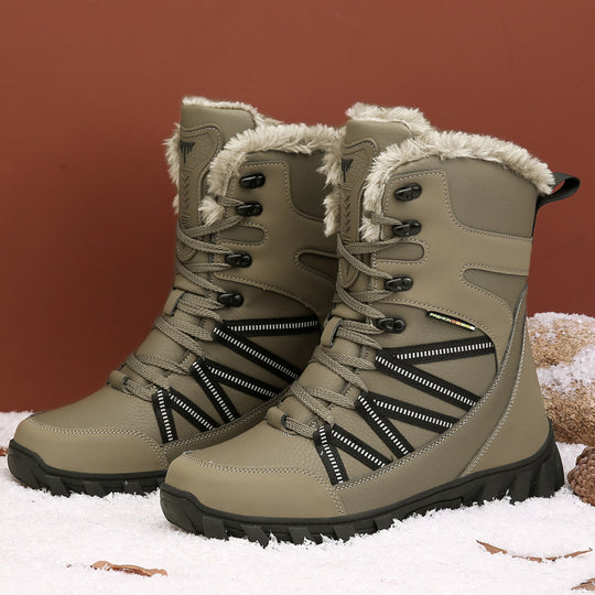 Damen Winterboots mit isolierendem Innenfutter und rutschfester Sohle R&B