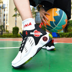 Damen Basketball-Sneaker mit atmungsaktivem Obermaterial und dämpfender Sohle R&B