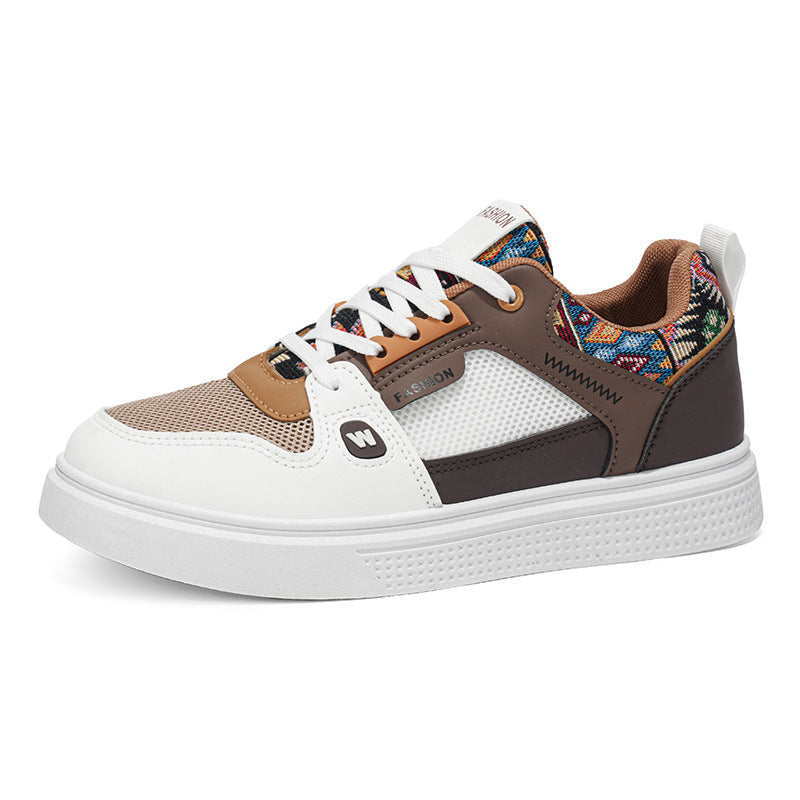 Damen Sportliche Sneakers mit modischem Ethno-Design R&B