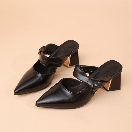 Damen Slingback High Heel Schuhe mit elegantem Riemchen R&B