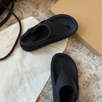 Damen Komfortable Zehentrenner-Sandalen mit modischem Riemen und ergonomischem Fußbett
