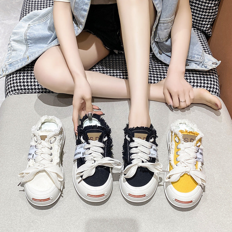 Damen Trendige Sneaker mit kuscheligem Innenfutter und einzigartigem Obermaterial R&B