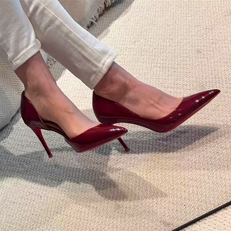 Damen elegante spitze High Heel Pumps R&B 1779797849