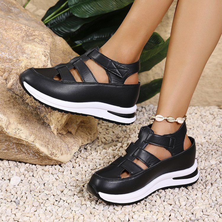Damen sportliche Sneaker mit atmungsaktivem Obermaterial R&B