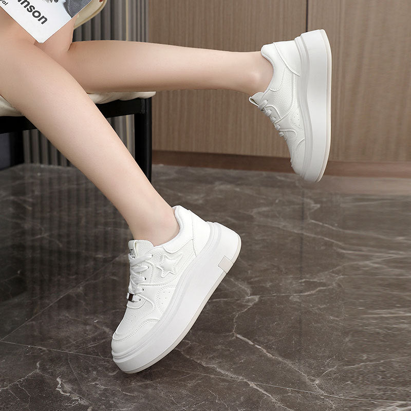 Damen Plattform Sneakers mit modischem Design und komfortabler Dämpfung R&B