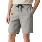 Herren nan schnelltrocknende Badeshorts im Bermuda-Schnitt mit elastischem Bund und Kordelzug R&B
