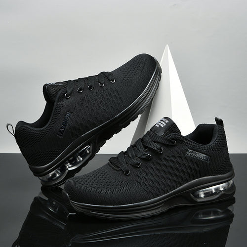 Damen Modische und bequeme Sneakers mit luftdurchlässiger Strick-Oberfläche und innovativem Dämpfungssystem R&B