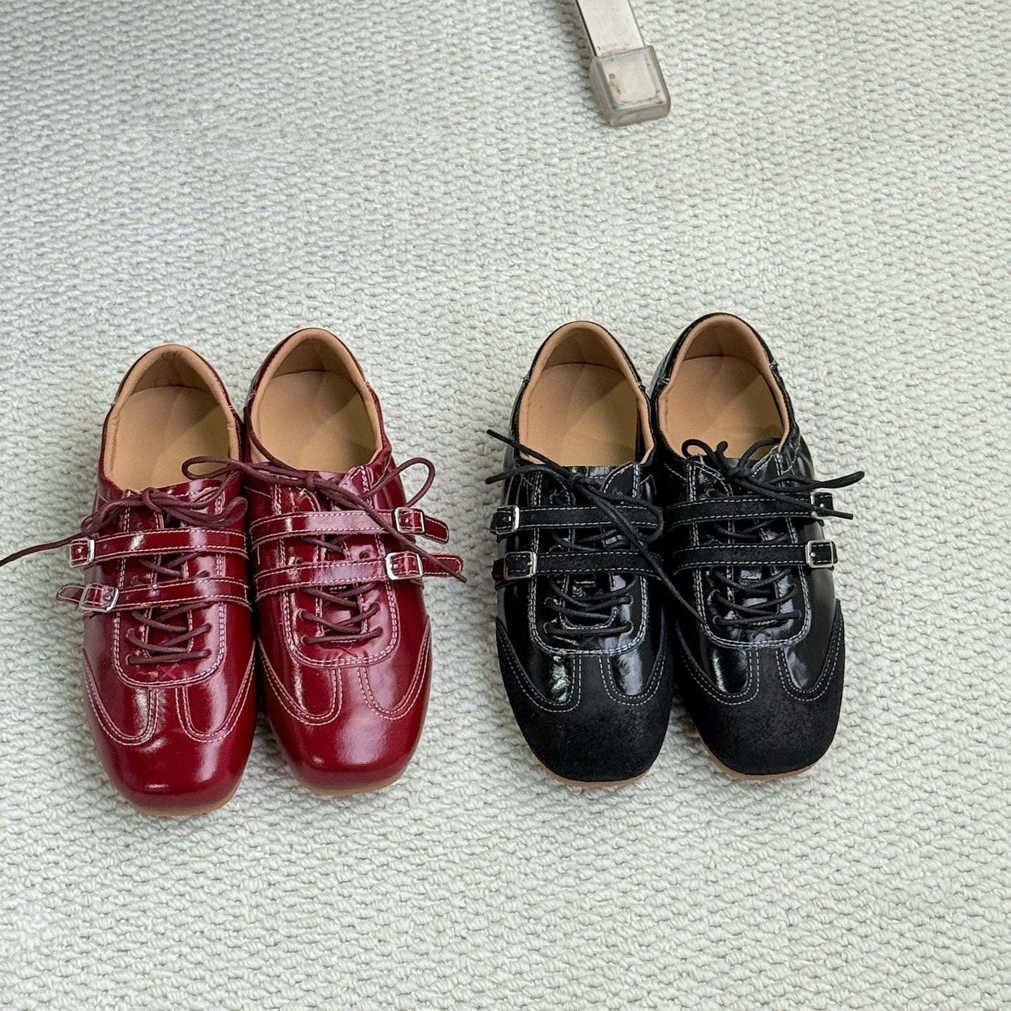 Damen modische Sneakers mit verstellbarem Riemendesign R&B