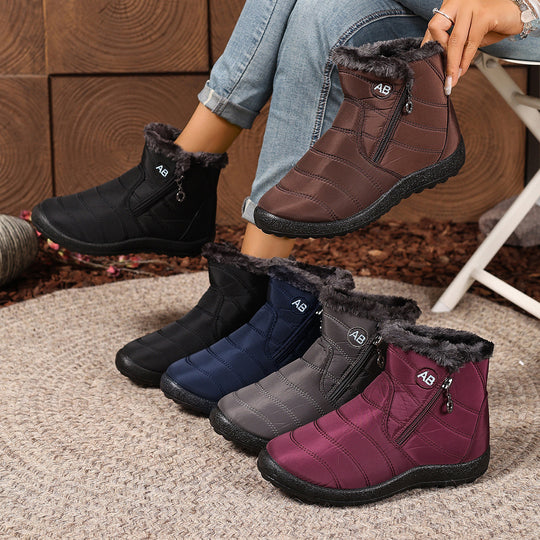 Damen Winterboots mit innerer Isolation und wasserabweisendem Obermaterial R&B