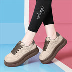 Damen modische Plateau-Sneaker mit innovativem Dämpfungssystem R&B