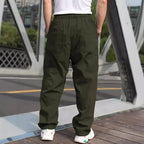 Herren lässige Cargohose mit elastischem Bund R&B