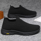 Damen Atmungsaktive Slip-On Sneakers mit elastischem Strick-Obermaterial R&B
