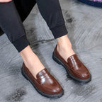Damen Mokassins mit weichem Leder und rutschfester Sohle R&B