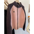 Damen Strickcardigan mit elegantem Kragen und Knopfdetails R&B