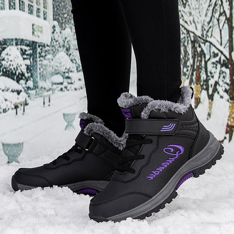 Damen Winterliche Stiefel mit isolierendem Futter und rutschfester Sohle R&B