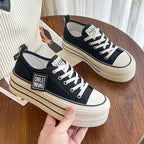 Damen modische Plateausneaker mit angesagtem Design R&B