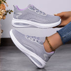 Damen Atmungsaktive Laufschuhe mit Dämpfung und Flexibilität R&B