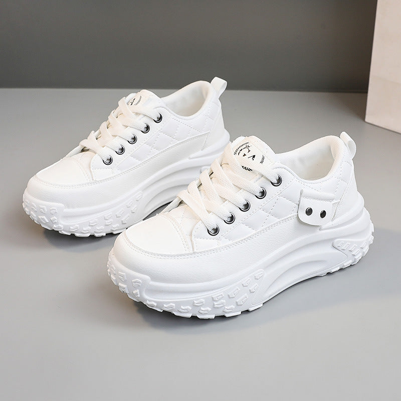 Damen modische Plateau Sneakers mit dämpfendem Sohlenprofil R&B