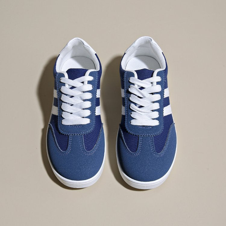 Damen Sneakers im sportlichen Retro-Look mit bequemer dämpfender Sohle R&B