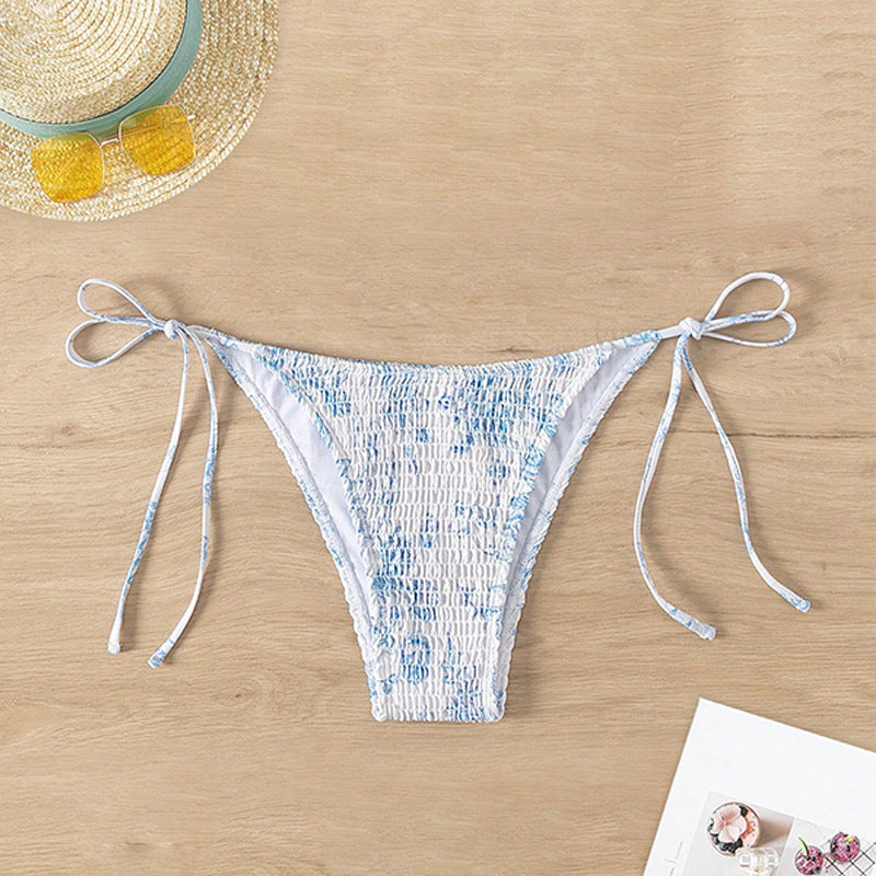 Damen Bikinislip mit verspielten BindR&Bändern R&B