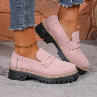 Damen Slipper im eleganten Mokassin-Stil mit rutschfester Profilsohle R&B
