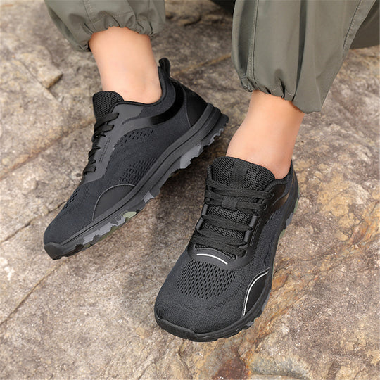 Herren Atmungsaktive Fitness-Laufschuhe mit Stoßdämpfung R&B