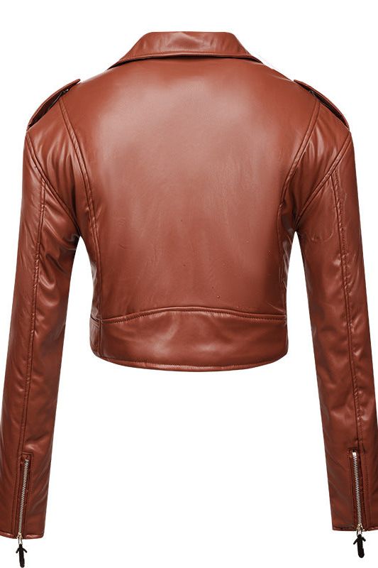 R&B | Kurze PU-Jacke