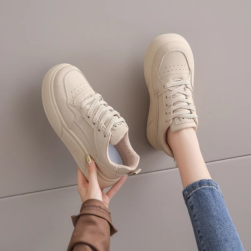 Damen Trendige Plattform-Sneaker mit bequemer Dämpfung und modischem Design R&B