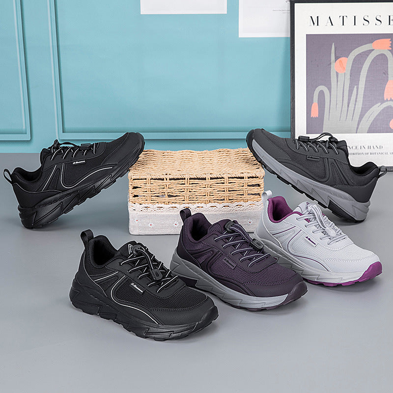 Damen Sportliche Laufschuhe mit atmungsaktiver Mesh-Oberfläche und rutschfester Sohle