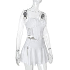 Damen Corsagenkleid mit filigranen Spitzenakzenten R&B