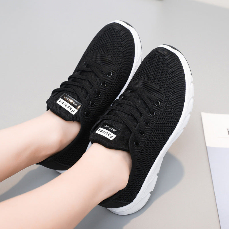 Damen Komfortable Freizeit-Laufschuhe mit atmungsaktivem Mesh und dynamischer Sohle R&B