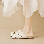 Damen elegante Clogs mit geschmackvollem Riemendesign
