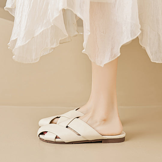 Damen elegante Clogs mit geschmackvollem Riemendesign R&B