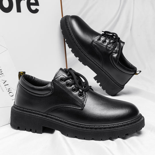 Herren Schnürschuhe mit rutschfester Sohle und hochwertigem Leder R&B