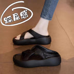 Damen Bequeme Riemchen-Sandaletten mit dämpfendem Fußbett und modischem Design R&B