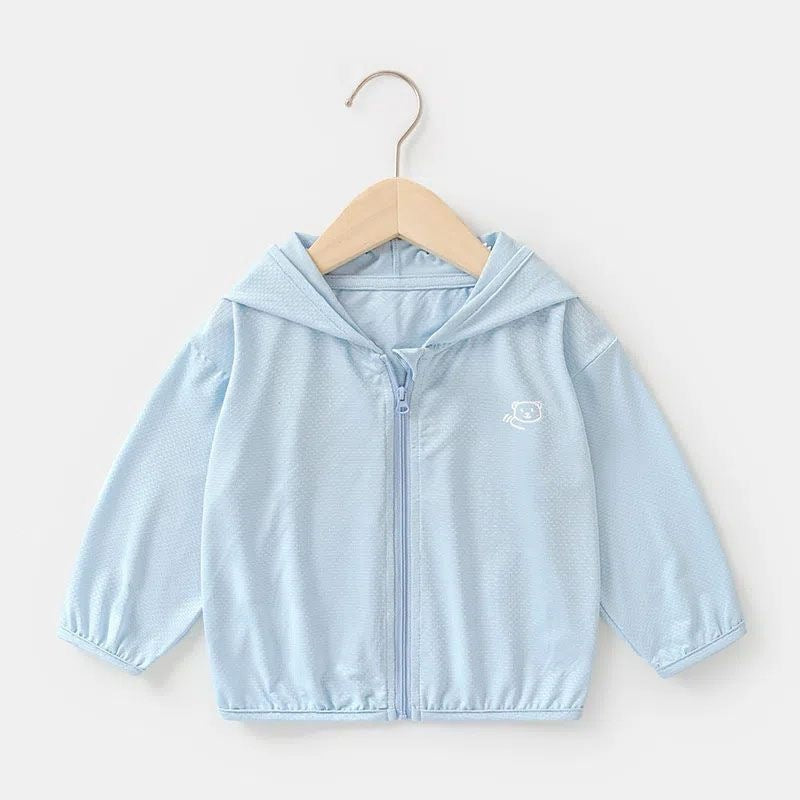 Unisex nan atmungsaktive Kleinkind Kapuzenzipjacke mit UV-Schutz und schnelltrocknendem Material R&B