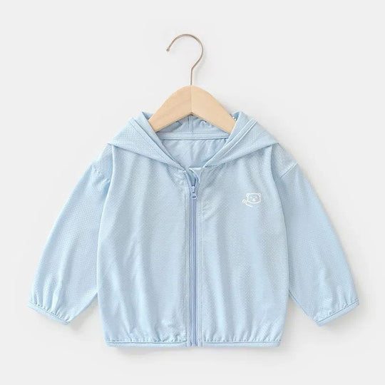 Unisex nan atmungsaktive Kleinkind Kapuzenzipjacke mit UV-Schutz und schnelltrocknendem Material R&B