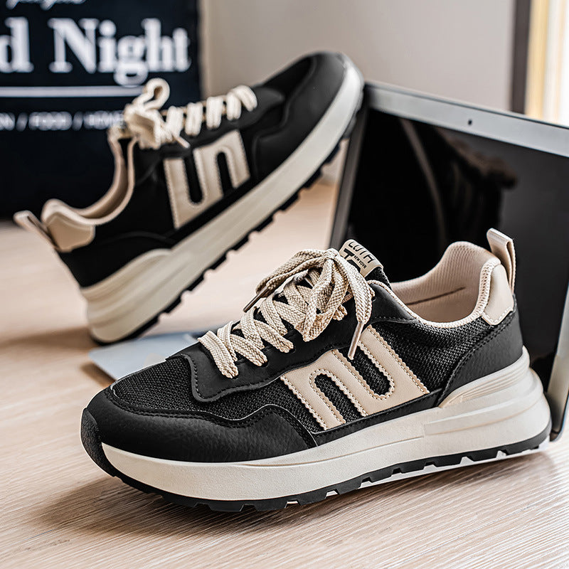 Damen Sportliche Sneakers mit atmungsaktiver Materialkombination und ergonomischer Dämpfung R&B