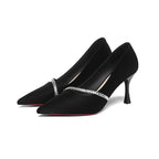 Damen elegante Pumps mit funkelndem Zierdetail R&B