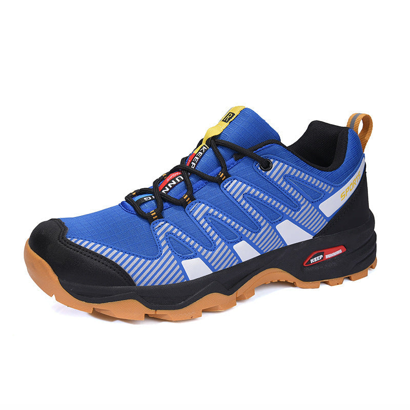 Damen Sportliche Trailrunning-Schuhe mit atmungsaktiver Oberflächenstruktur und rutschfester Sohle R&B
