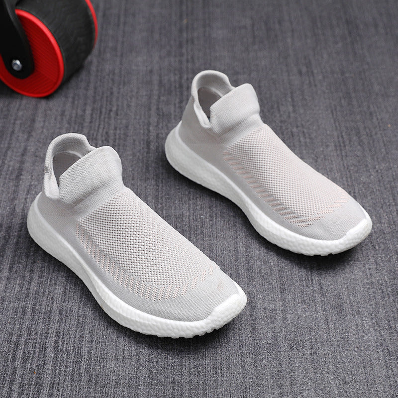Damen bequeme und atmungsaktive Slip-On Sneakers mit flexiblem Sohlenprofil R&B