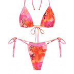 Damen Triangel-Bikini mit elegantem Hochschnitt R&B