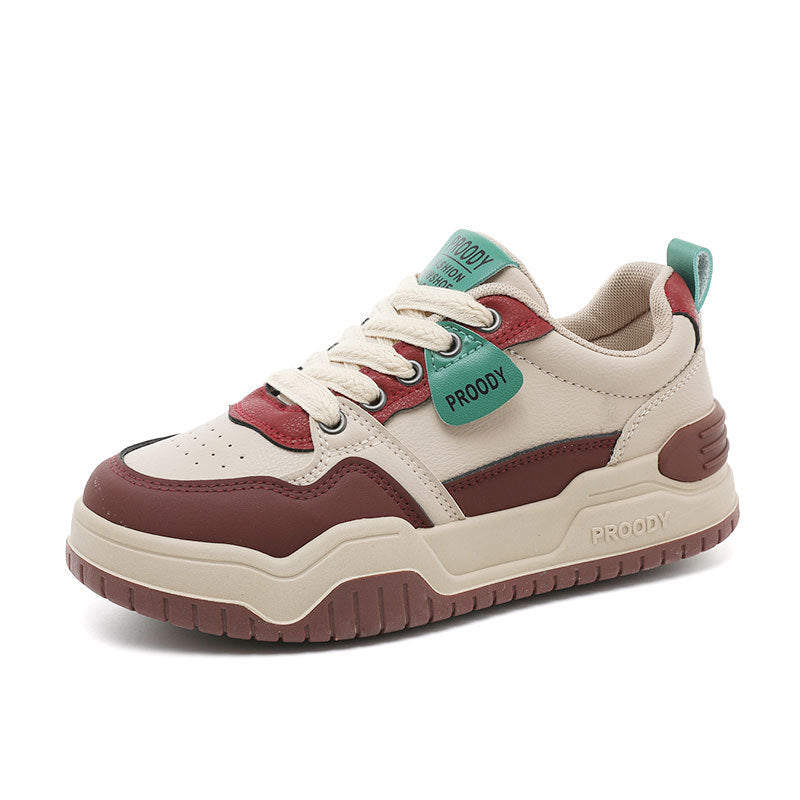 Damen Sportliche Chunky Sneakers mit modischem Design und dämpfender Laufsohle R&B