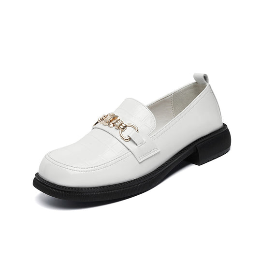 Damen Mokassins mit modischem Kettendetail R&B