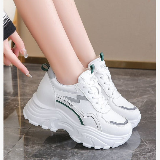 Damen Sportliche Sneakers mit dämpfender Profilsohle und atmungsaktive Obermaterialstruktur R&B