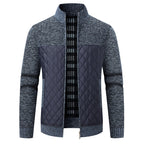 Herren modische Übergangsjacke mit strukturiertem Design und isolierendem Innenfutter