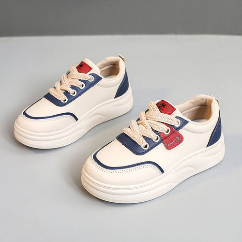Damen modische Sneakers mit gepolsterter Laufsohle und atmungsaktiver Oberflächenstruktur R&B
