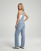 Damen Latzhose Jeans Schlag